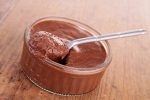 receta de mousse de chocolate.  para chuparse los dedos